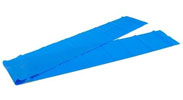 Yoga stretchband, blått, 150x15x0.035 cm